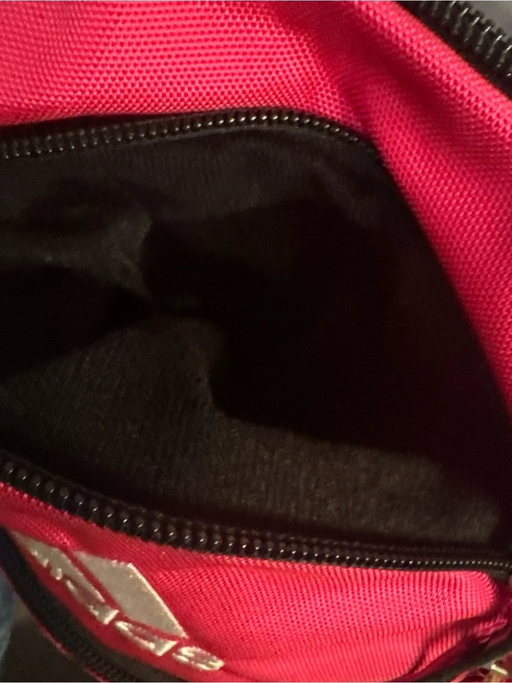 adidas Pink and Black Backpack with Logo